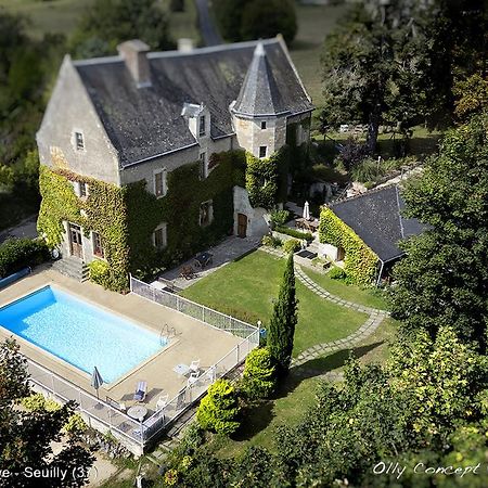 Manoir De L'Abbaye Bed & Breakfast Seuilly ภายนอก รูปภาพ