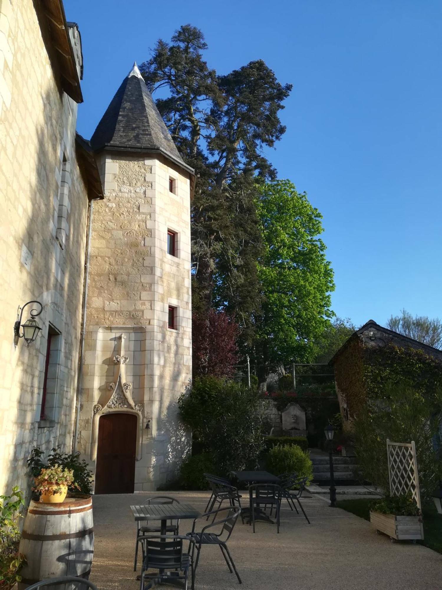 Manoir De L'Abbaye Bed & Breakfast Seuilly ภายนอก รูปภาพ