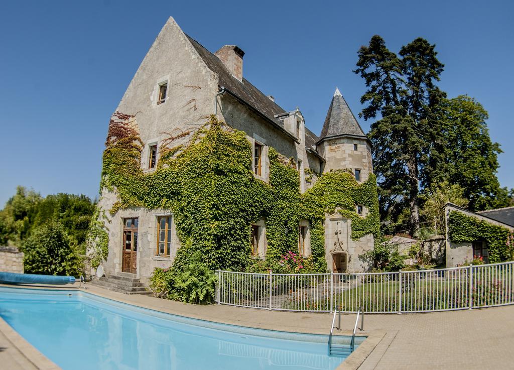 Manoir De L'Abbaye Bed & Breakfast Seuilly ภายนอก รูปภาพ